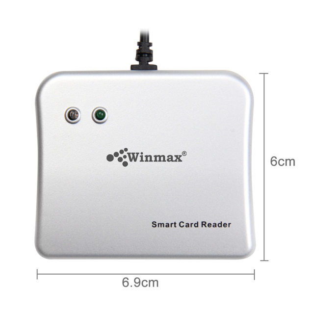 เครื่องอ่านบัตร อ่านบัตรประชาชน Winmax Smart Card Reader C-SMR