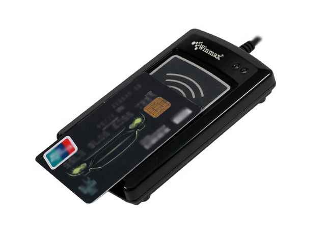 2in1 เครื่องอ่านเขียนบัตรประชาชน Smart Card พร้อมอ่านเขียน บัตร RFID Mifare ACR1281U